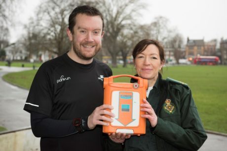 Neil Cole is raising money for park defibrillators after surviving a cardiac arrest in 2015