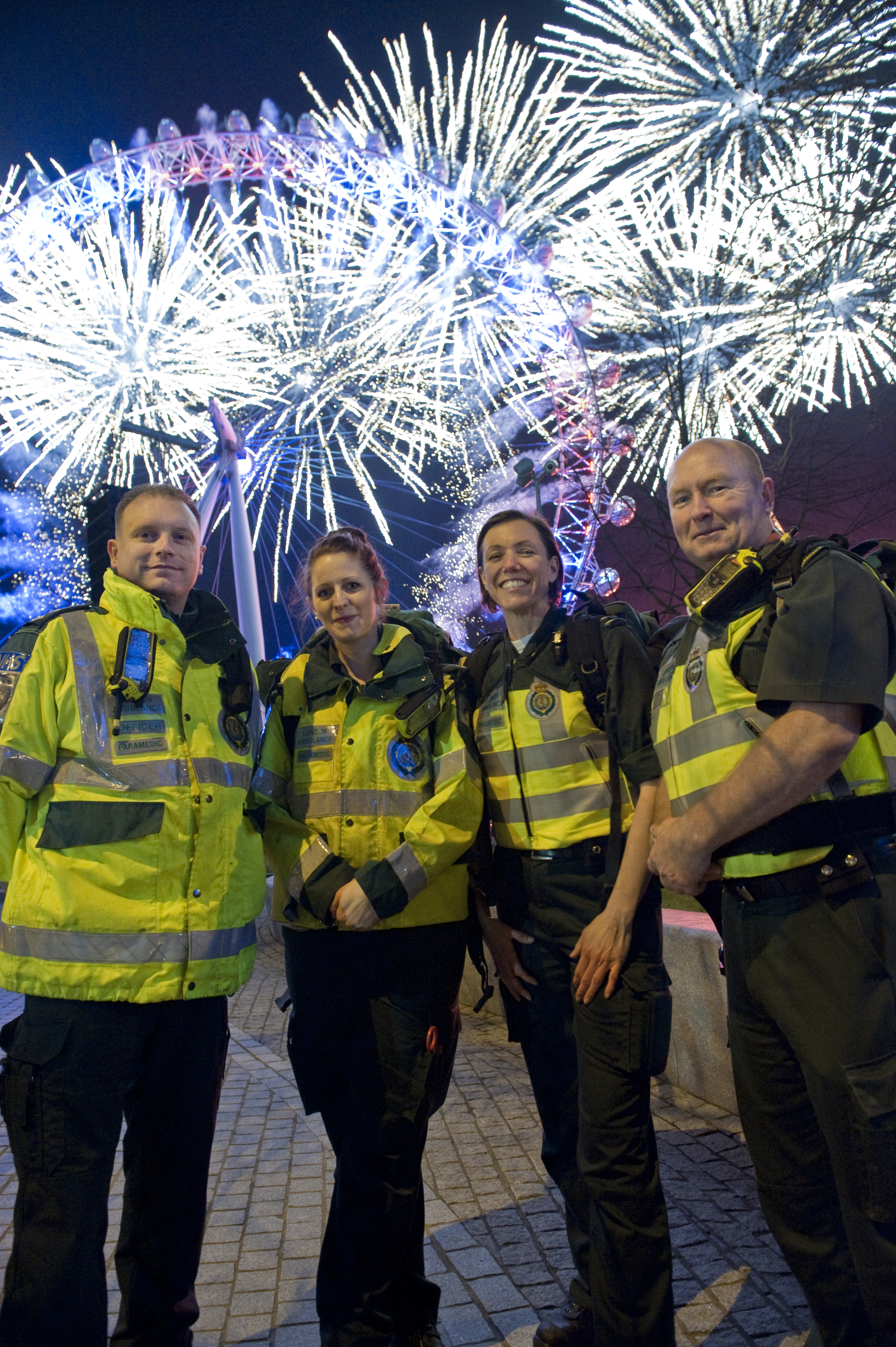 New Year's is a busy night for London Ambulance Service