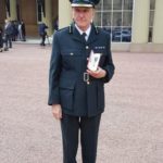 Paul Smith receives the Queen's Ambulance Service Medal
