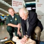 Featured image for Five-minute lifesaving lessons launch at Heathrow