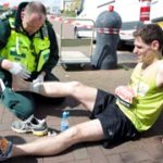 Featured image for Staff treat London Marathon runners while colleagues tackle the course