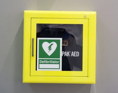 A defibrillator
