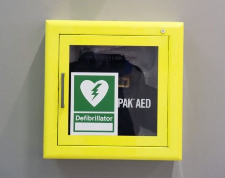 A defibrillator