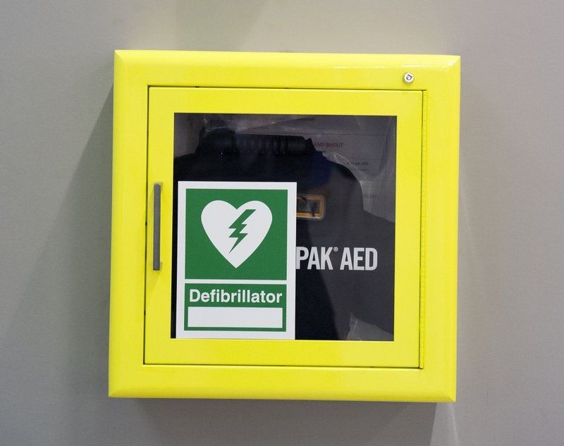 A defibrillator