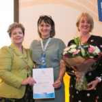 (L to R) RCM President Kathryn Gutteridge, Amanda Mansfield & RCM CEO Gill Walton