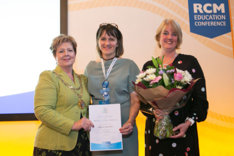 (L to R) RCM President Kathryn Gutteridge, Amanda Mansfield & RCM CEO Gill Walton