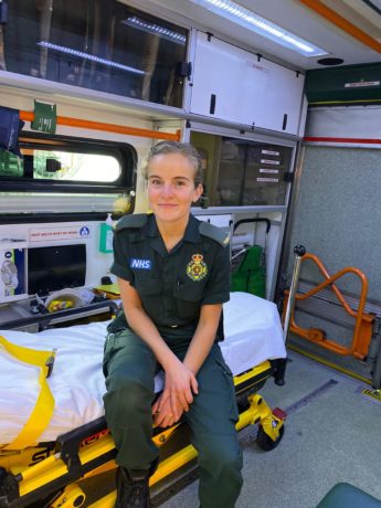 Perfect Day Caitlin Homerton Paramedic 