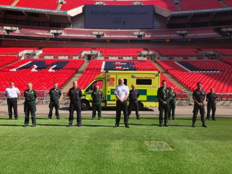 Emergency Responders at Wembley Stadium