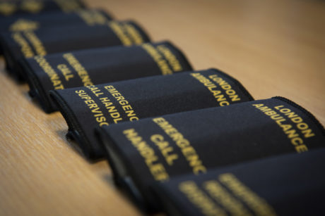 a row of different control room epaulettes