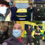 compilation image of firefighters paired with LAS medics