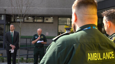 Staff at National Day of Reflection at HQ