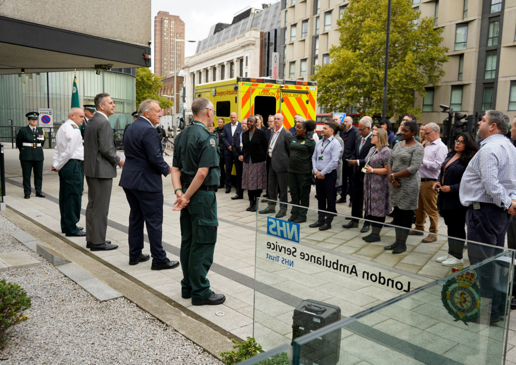 London Ambulance Service honours staff and ‘blue light’ colleagues for