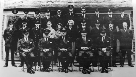 Albert Gibbs (back row, second from the left) and his cohort in 1965.