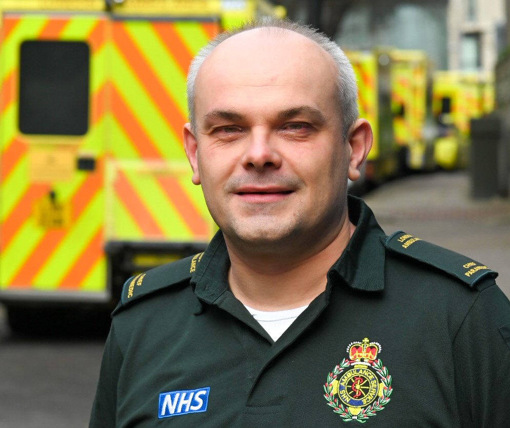 Chief Paramedic awarded top ambulance medal in the King’s Birthday Honours
