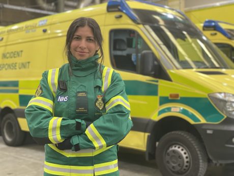 Hazardous area response paramedic Christel Oweis