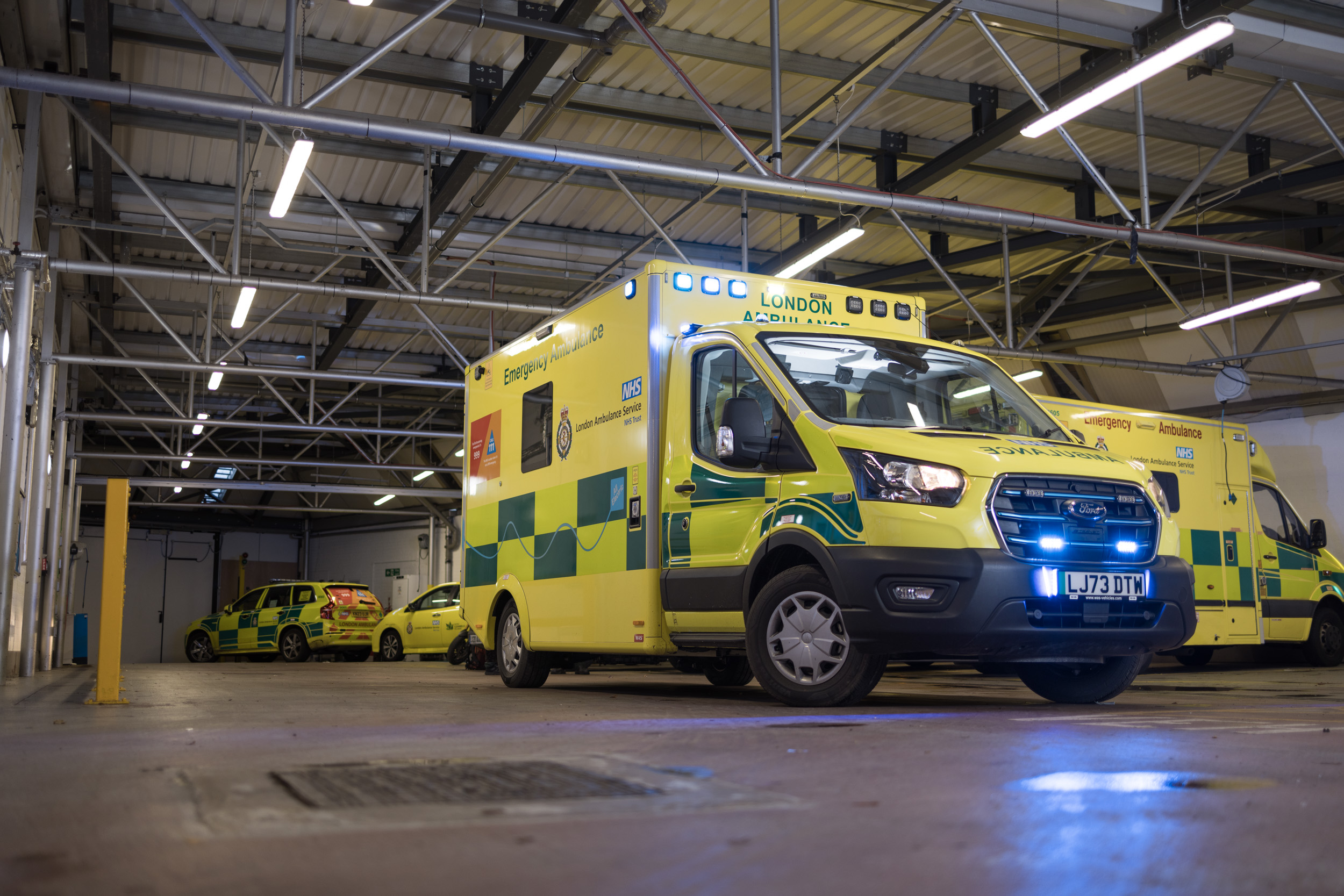 New era of greener ambulances caring for patients in London