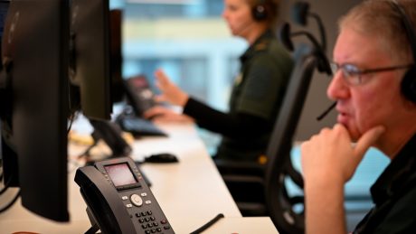 111 advisors working at London Ambulance Service's Croydon control room