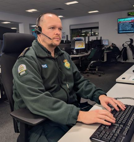 LAS emergency call co-ordinator Jude Rodman-Cole