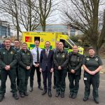 Featured image for Ministerial visit showcases award-winning apprenticeship scheme that kickstarted thousands of careers at the country’s busiest ambulance service