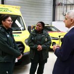 Sadiq Khan meets LAS staff Resilience Hub East