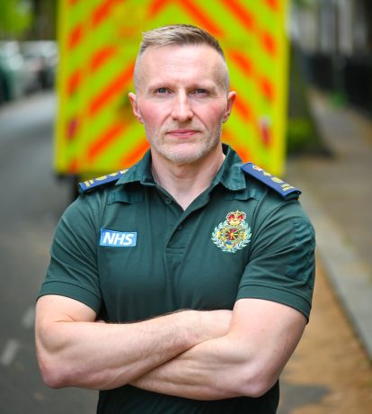 London Ambulance Service Chief Executive Jason Killens